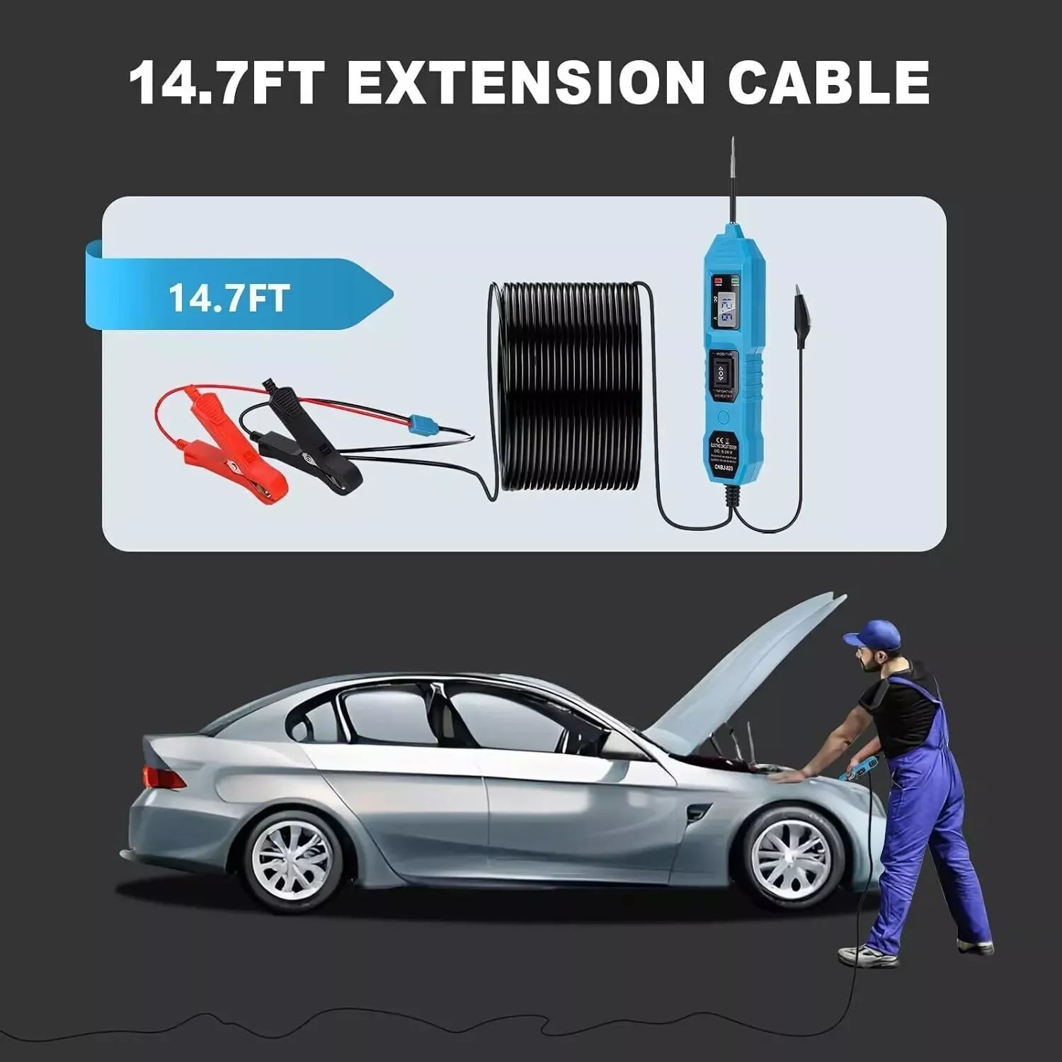 Digital Automotive Circuit Tester Probe 3.5–36V