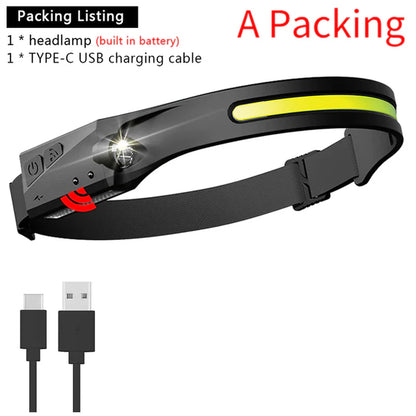 HandyWizard™  Induction Headlamp COB LED