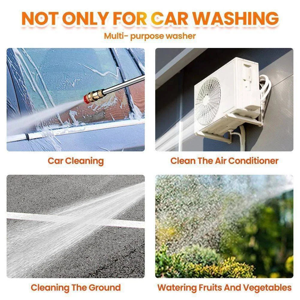 Portable Power Water Spray Gun for Car Cleaning